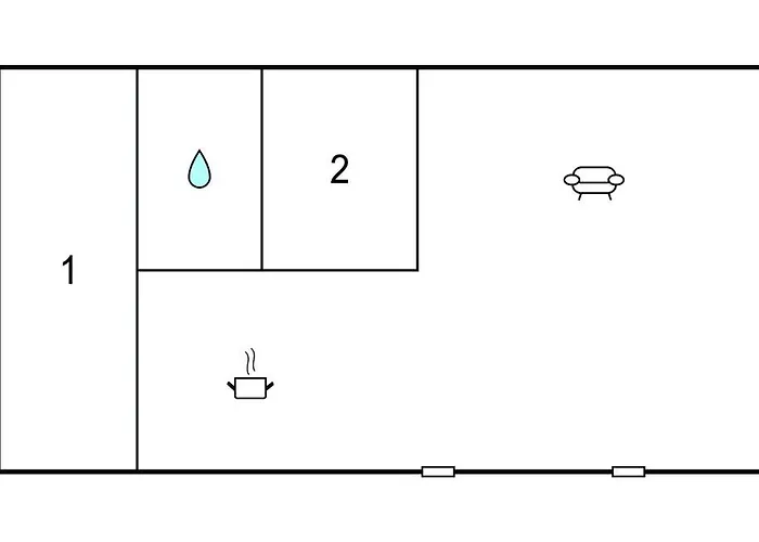 Дом отдыха 2 Bedroom In *